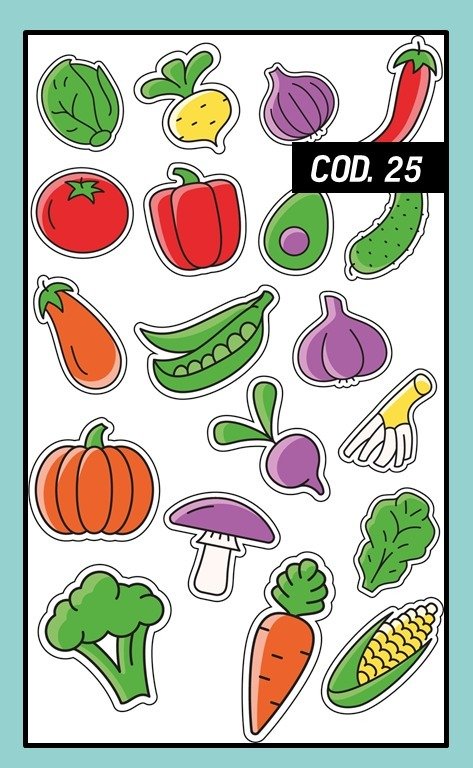 Producto - planchas de stickers DTF UV 5