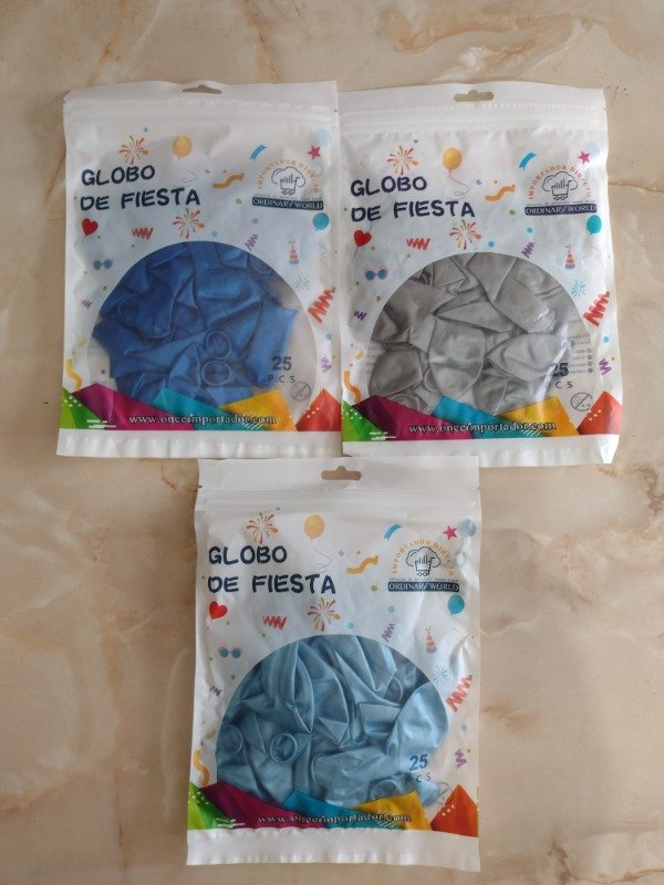 Producto - Látex perlado "Globo de fiesta" 10" x50u