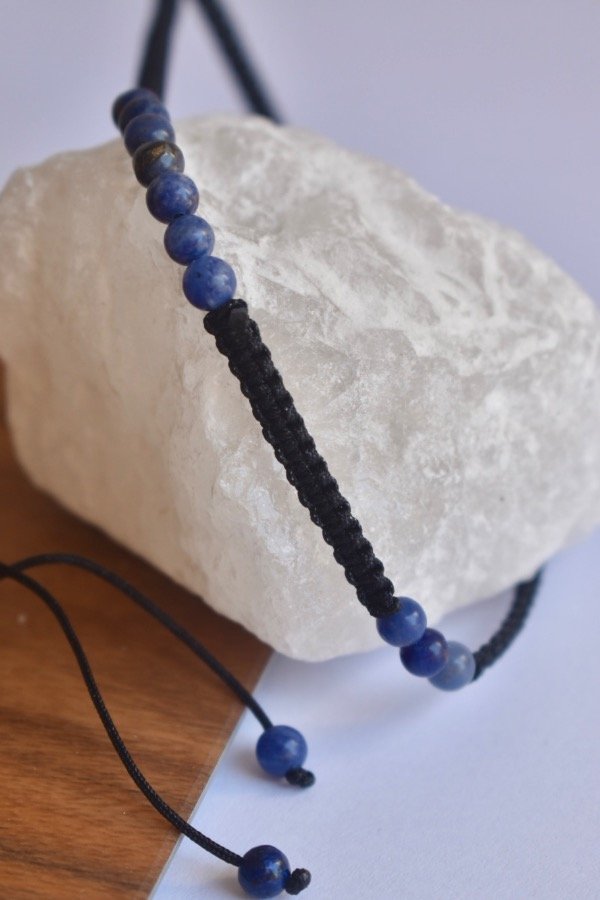 Producto - Collar Bali tejido Sodalita