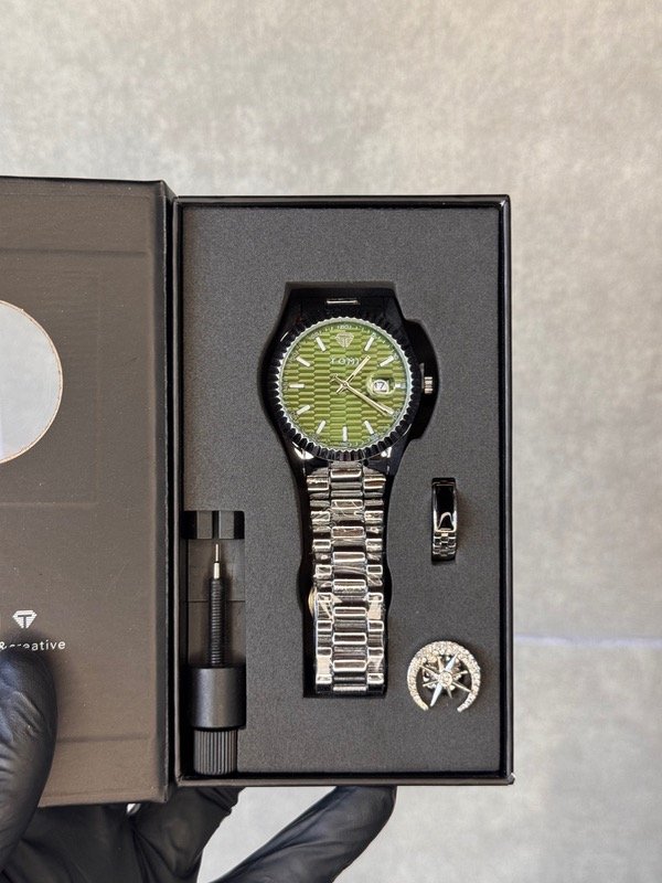 Producto - TOMI PLATA VERDE (caja)