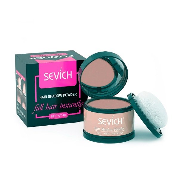 Producto - Sombra Capilar 4g Sevich - Cubre Canas y Raíces