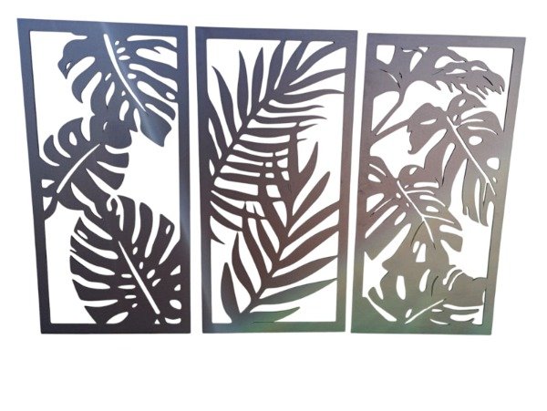 Producto - Cuadro triptico Flores mod 01