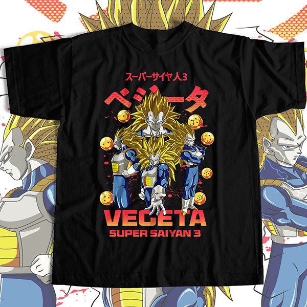Producto - Vegeta Ssj3 - Remera