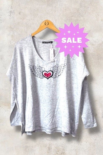 Producto - Sweater corazón alas HOT SALE + ENVÍO GRATIS