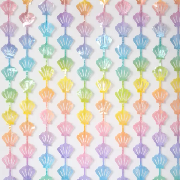 Producto - CORTINA MULTICOLOR PASTEL "MERMAID" - 1