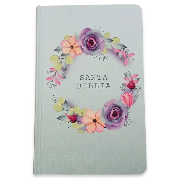 Producto - Biblia Reina Valera 1960  Tapa Dura Flores
