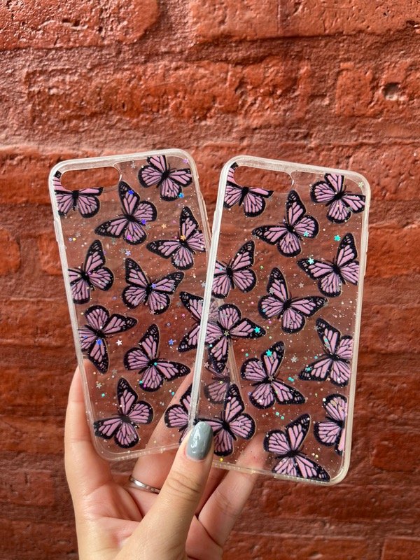 Producto - //Funda Butterfly Rosa//