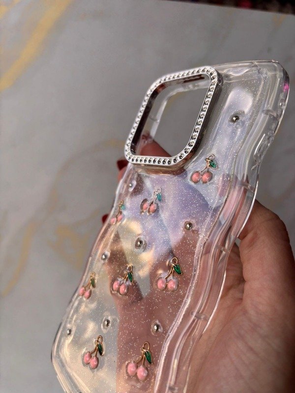 Producto - Case ondas cherry rosa