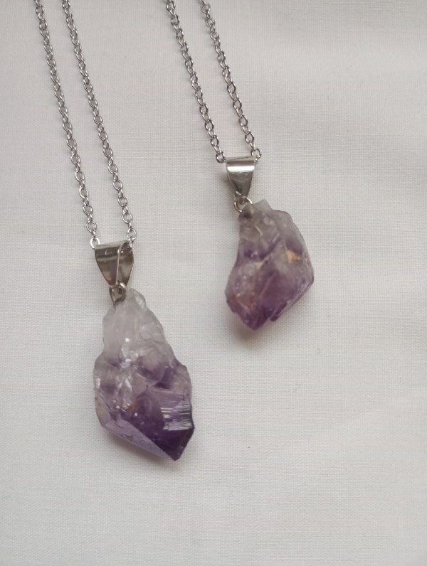 Producto - Collar pico de Amatista en bruto