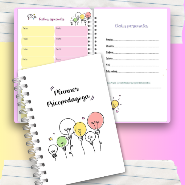Producto - AGENDA PSICOPEDAGOGA PERPETUA A5