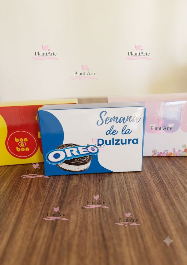 Producto - Cajas bomboneras semana de la dulzura en pdf