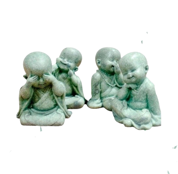 Producto - Budas x 4 7,5x 4,5cm