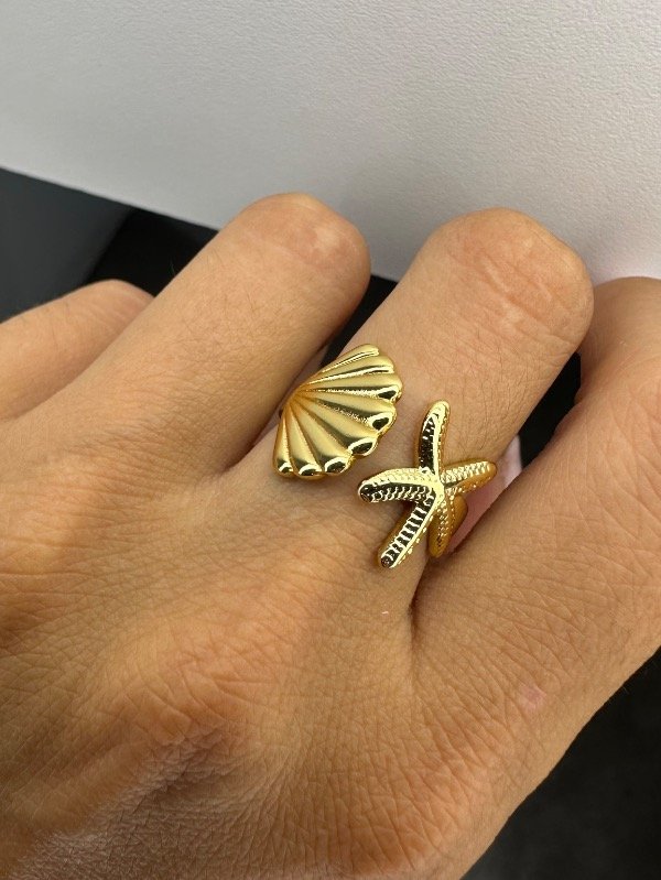 Producto - Anillo regulable almeja 2