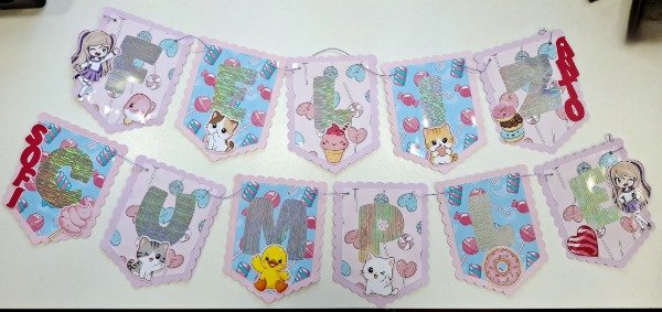 Producto - BANDERIN APLIQUES 3D - UNIDAD (letra) - 8