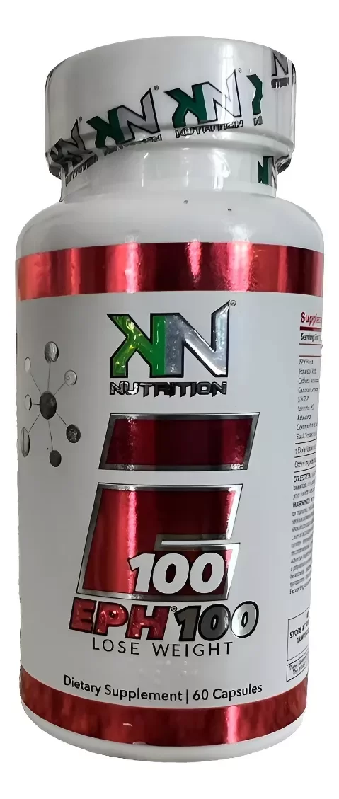 Producto - EPH 100 60 Caps Kn Nutrition Quemador de Grasa Extremo