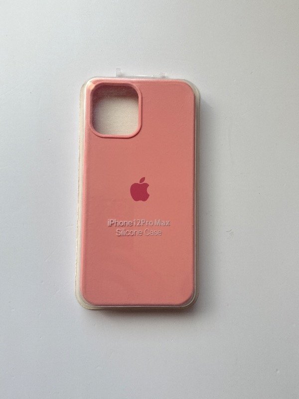 Producto - Silicone case rosa iphone 12 pro max