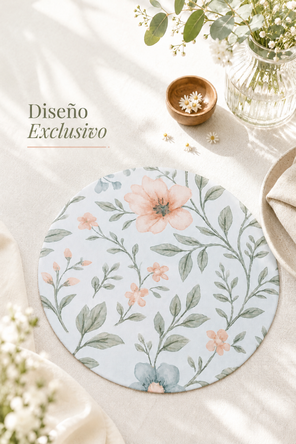 Producto - Plato de Sitio Antimancha Colección Exclusiva