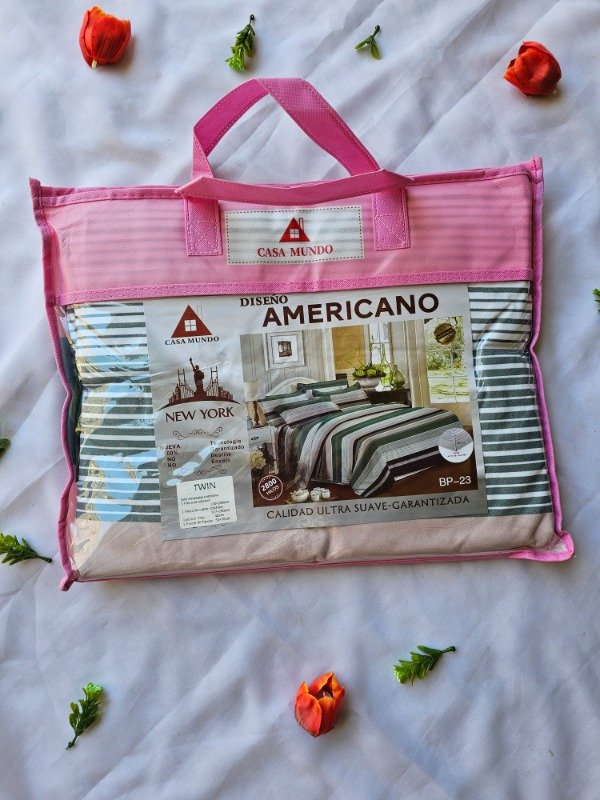 Producto - Sabanas PREMIUM 1 y 1/2 con bolso