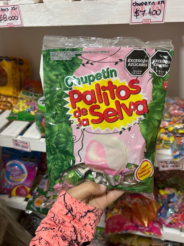 Producto - CHUPETIN PALITO DE LA SELVA X24U