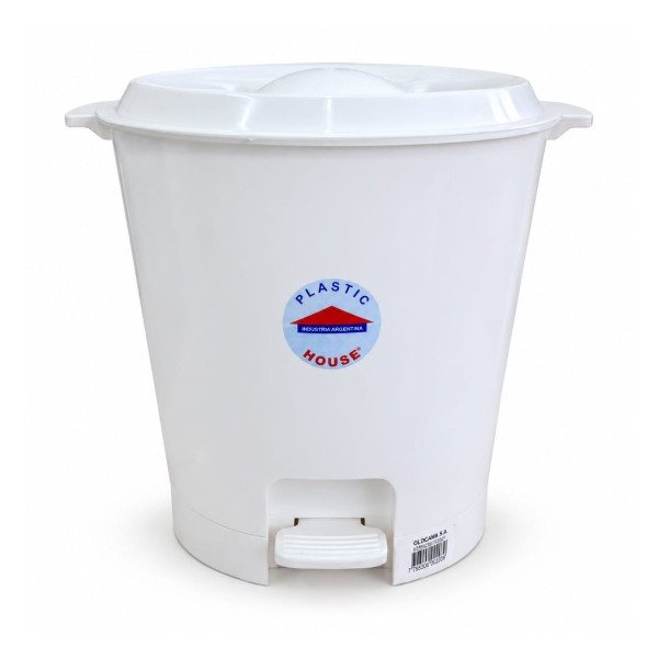 Producto - CESTO 7 LITROS PEDAL (CREMITA Y BLANCO) - 1