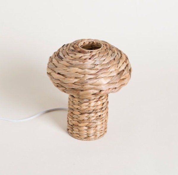 Producto - LAMPARA DE MESA  NATURAL 24X21 CM - 3