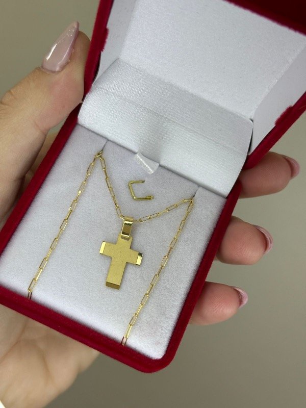 Producto - Cadena de oro con dije Cruz - 3