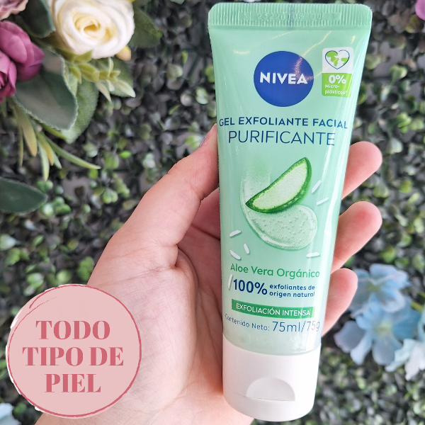 Producto - Exfoliante Facial con Áloe Vera - Gel Exfoliante Facial Purificante - Nivea