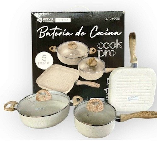 Producto - Set de Ollas Oryx 5 Piezas