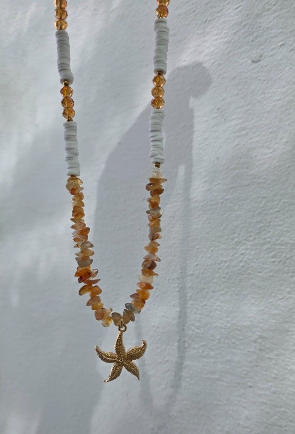 Producto - Collar Estrella de Mar Cornalina - 1