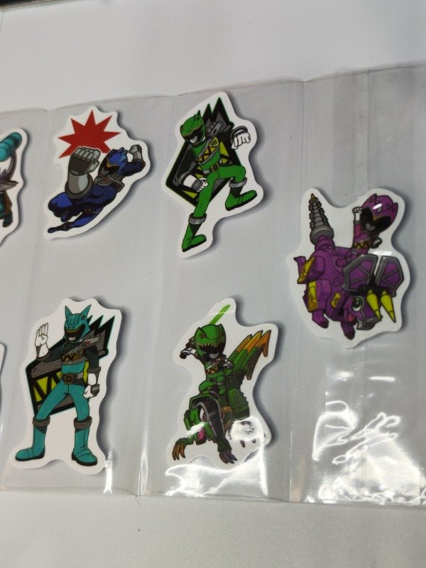 Producto - Pack Stickers / Power Rangers Lote N2 5 cm - 1