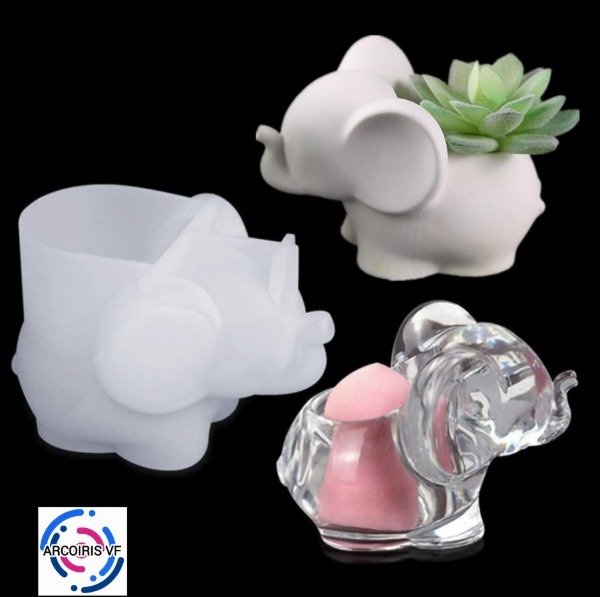 Producto - Molde maceta elefante