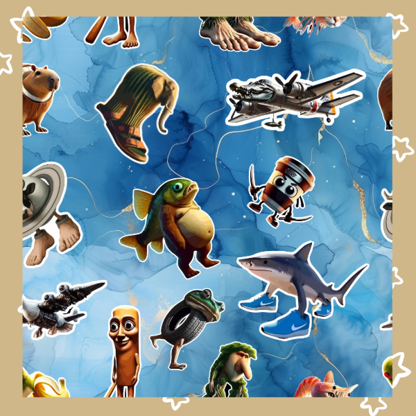 Producto - Stickers Brainrot