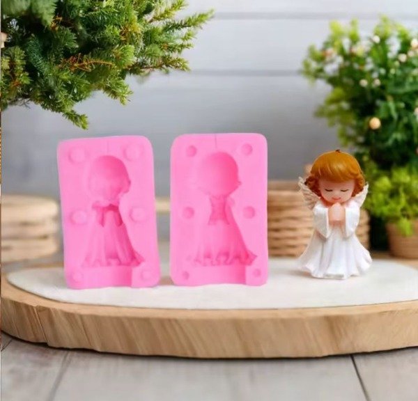 Producto - Molde angelito nena con alas