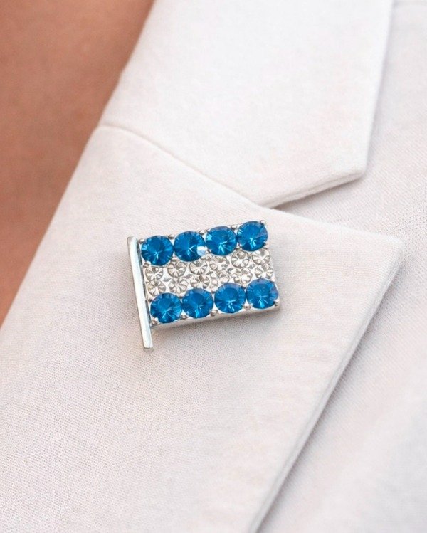 Producto - Escarapela Bandera Strass 1,5cm