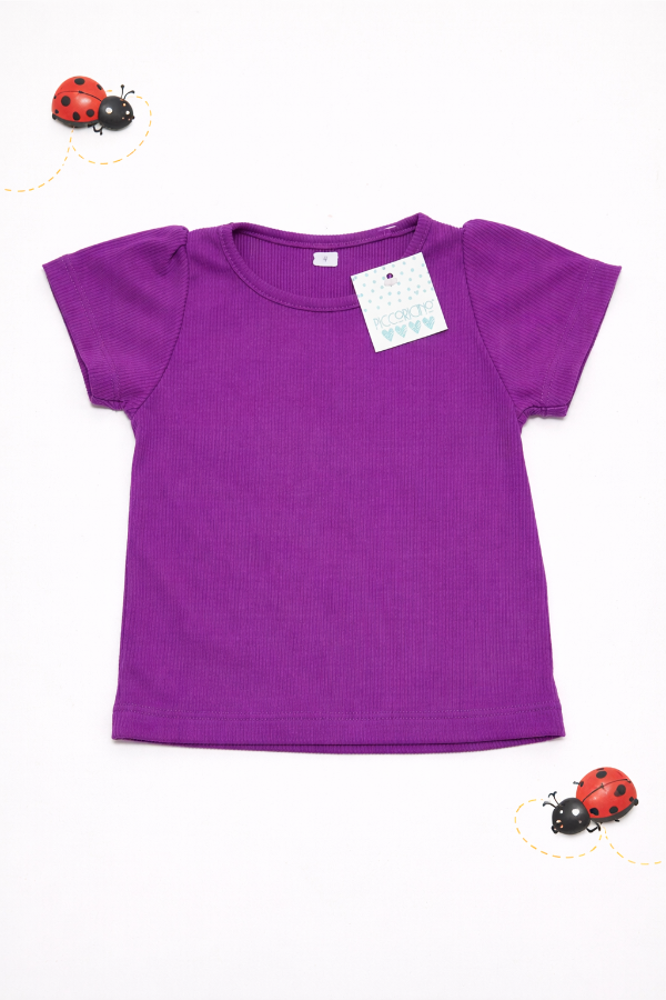 Producto - Remera al cinto morley violeta