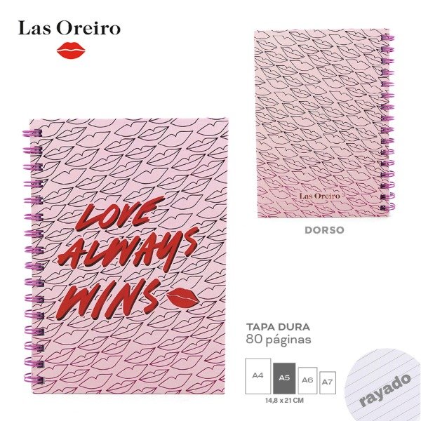 Producto - CUADERNO LAS OREIRO 13893