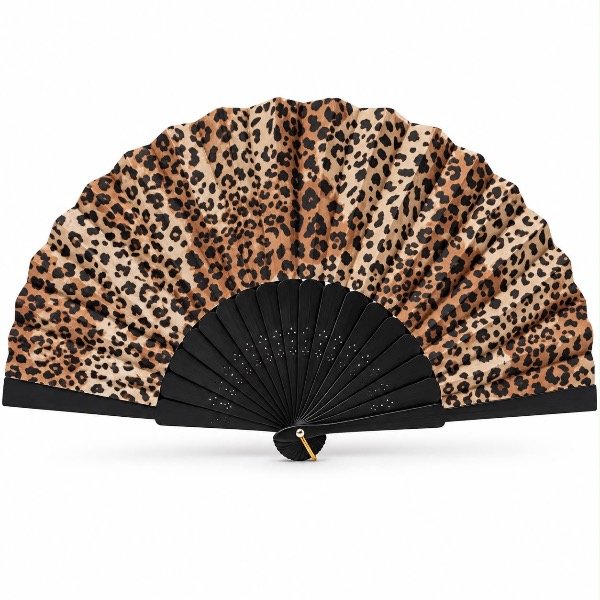 Producto - Abanico Wild Leopardo - animal print