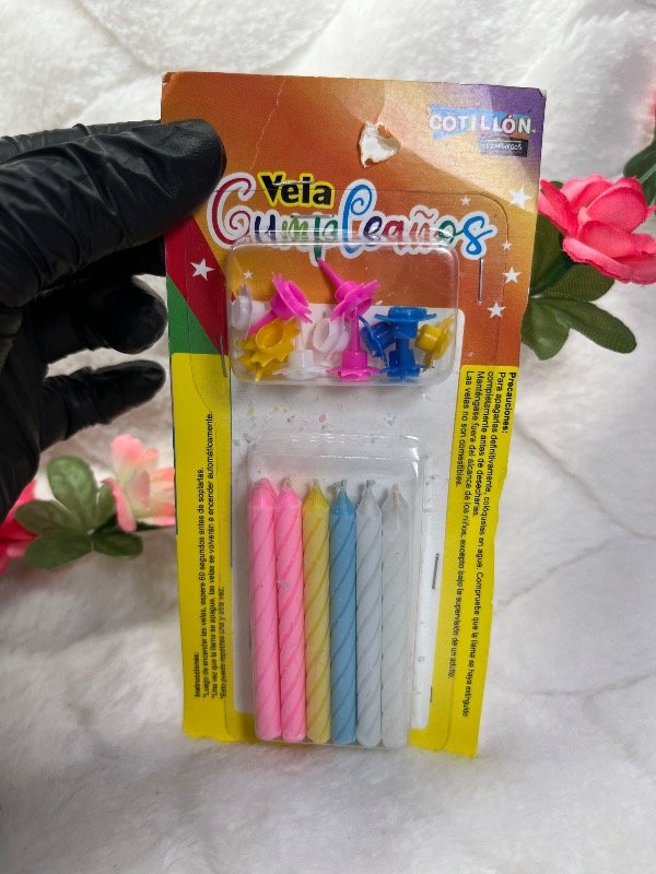 Producto - Velas de cumpleaños