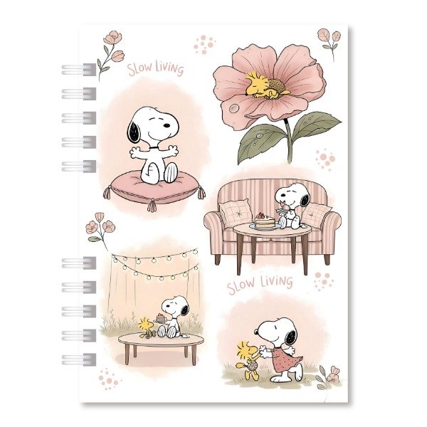 Producto - CUADERNO - SNOOPY ROSA