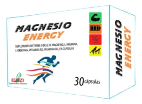 Producto - Magnesio Energy - Calambres Y Dolores 30 Capsulas - PGN