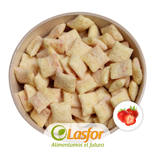 Producto - Almohaditas de Arroz Frutilla x 500 gr - Lasfor