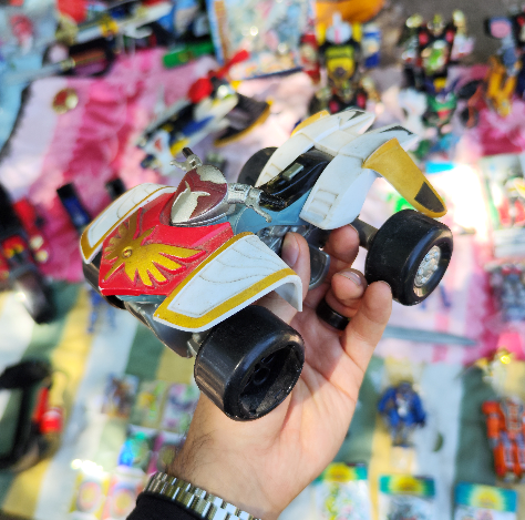 Producto - Cuatriciclo Mystic Force 17 cm Power Rangers Mystic Tracker Bandai - 0
