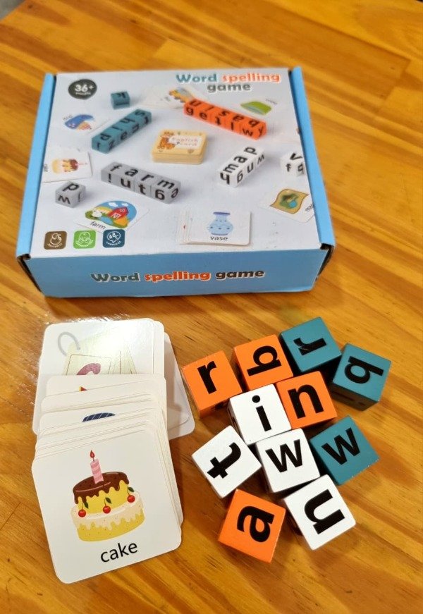 Producto - JUEGO DE LETRAS EN INGLES sin timbre