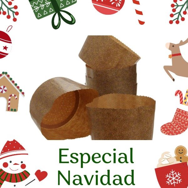 Producto - Molde pan dulce 1 kg - Especial Navidad