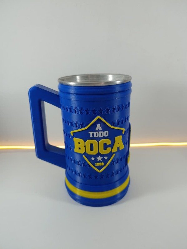 Producto - Vaso Chopp XXL Boca (CABJ) "La Mitad Más 1" - 1 Litro
