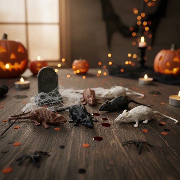 Producto - Set de 12 ratitas ratas bichos