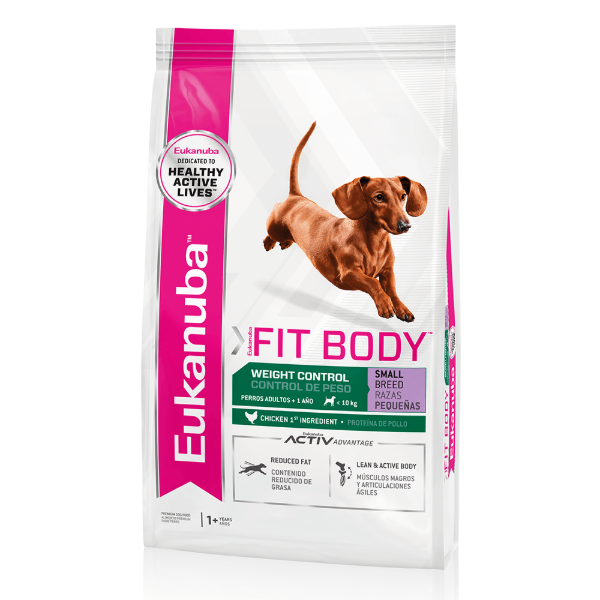 Producto - EUKANUBA ADULTO FIT BODY SMALL X 3KG