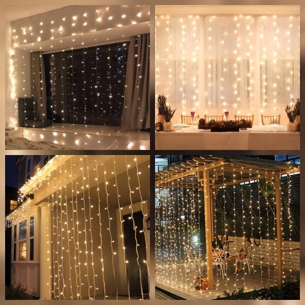 Producto - Cortinas de luces led 2x2 metros