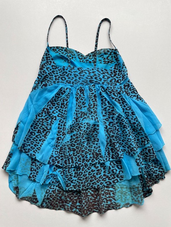 Producto - top blue animal print - 2
