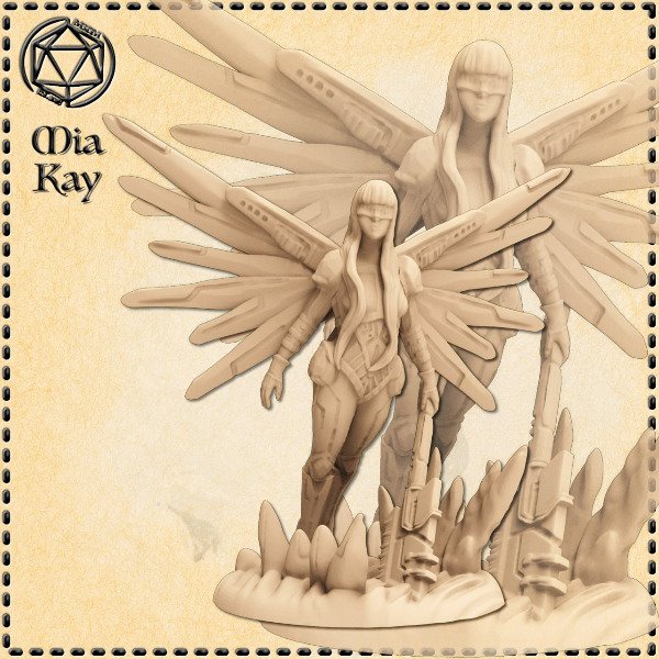 Producto - Ángel Cyberpunk - Dungeons and Dragons